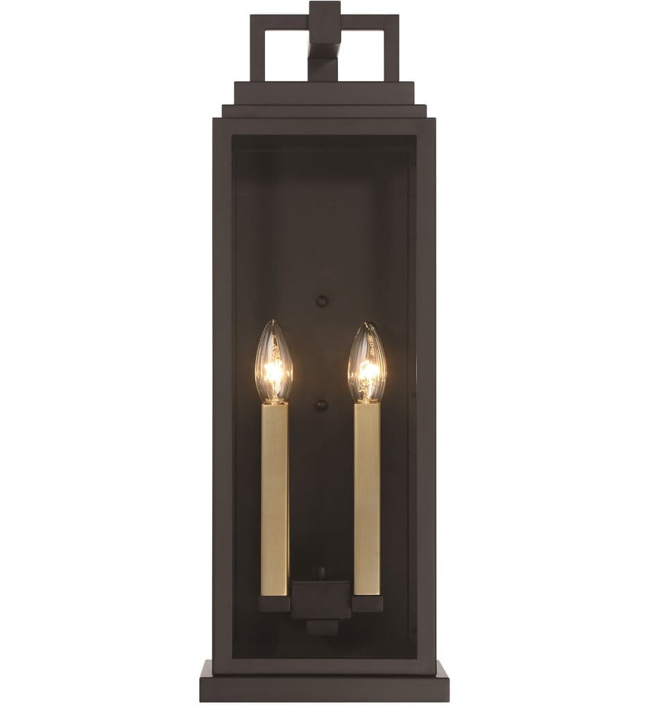 Crystorama - ASP-8914-MK - Aspen 22.5" Outdoor Sconce