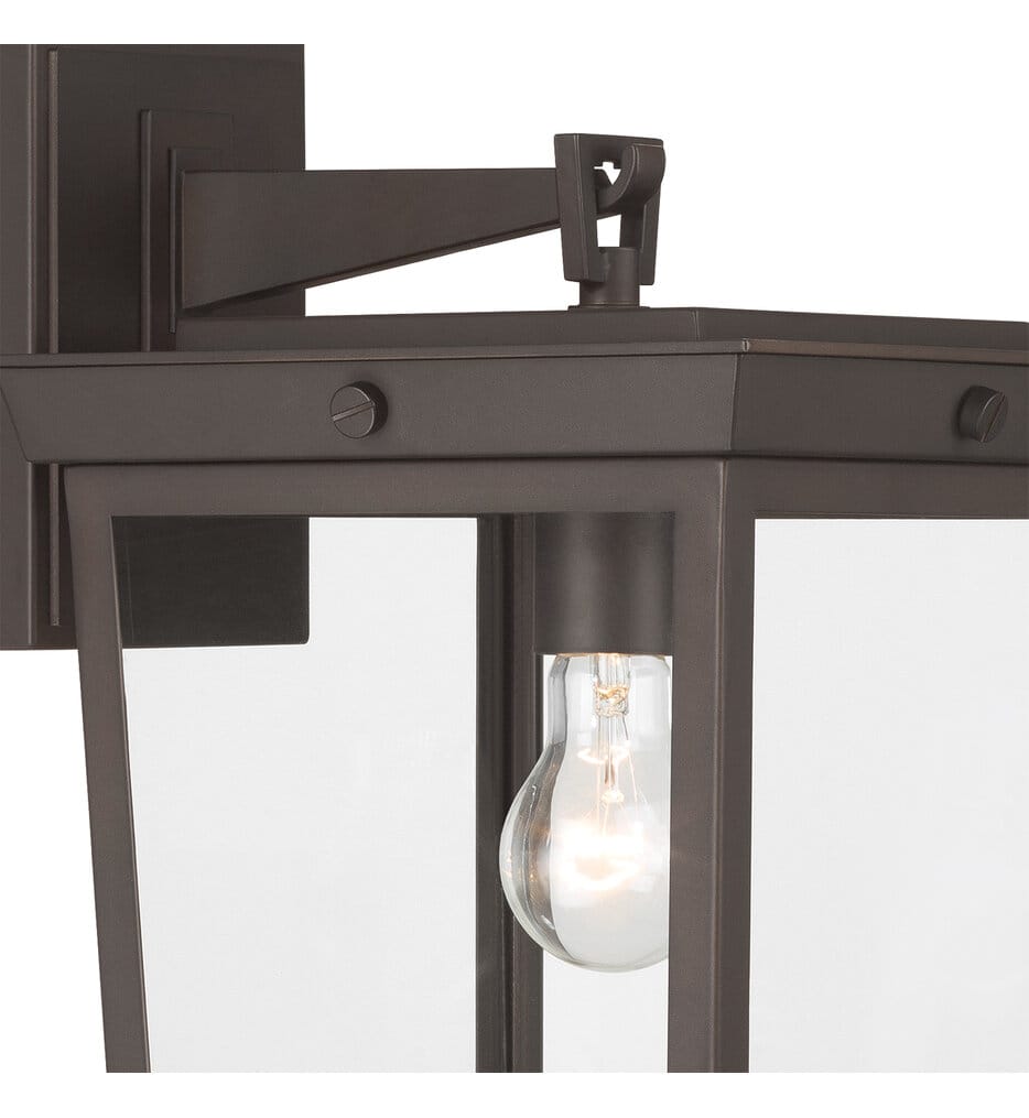 Crystorama - Belmont 14" Outdoor Wall Sconce