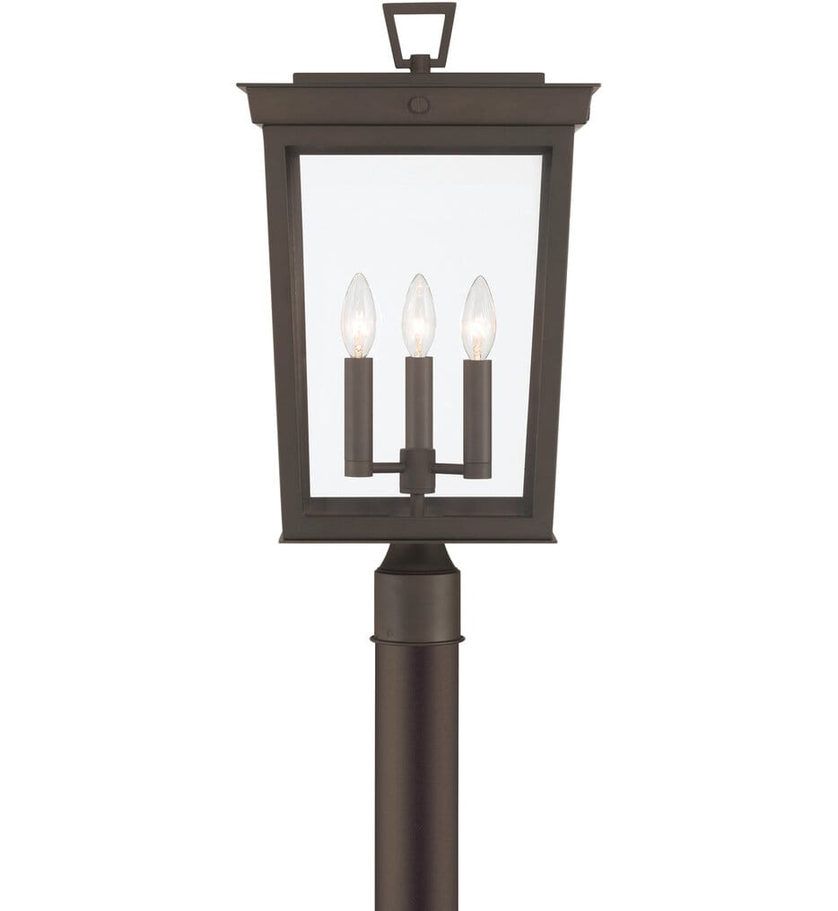 Crystorama - Belmont 12" Outdoor Post Light