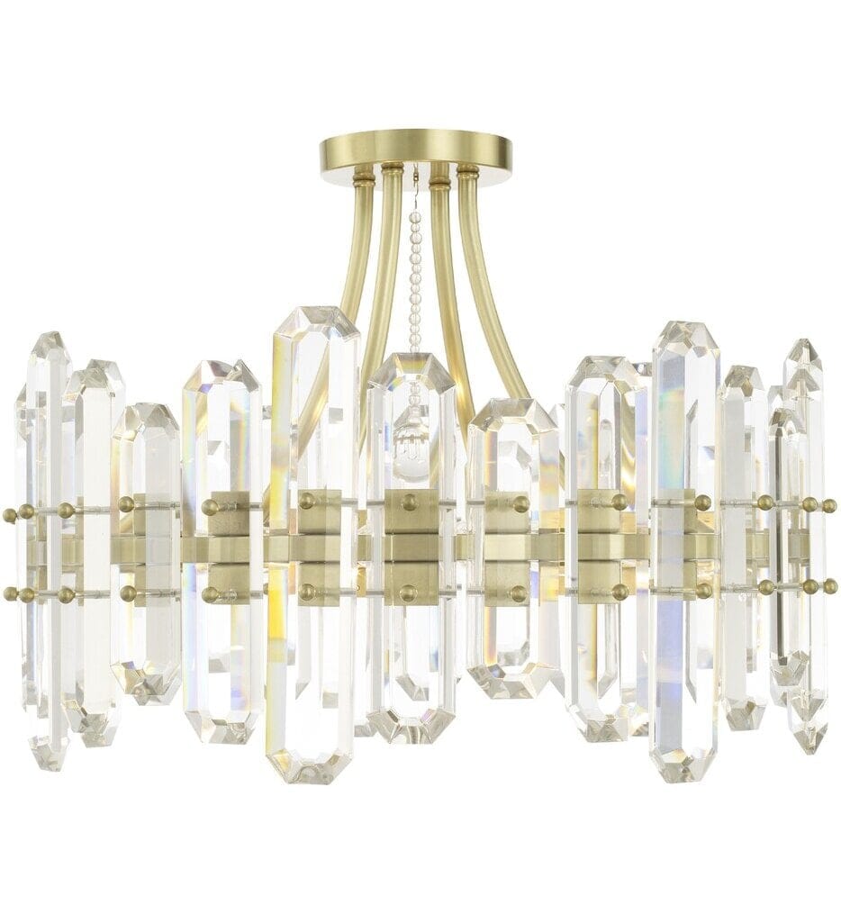 Crystorama - Bolton 20.75" Semi Flush