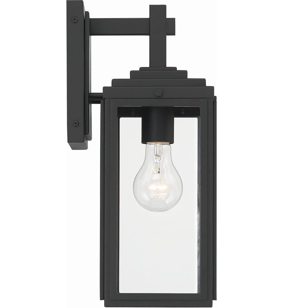 Crystorama - BYR-80101-MK - Byron 14" Outdoor Wall Sconce