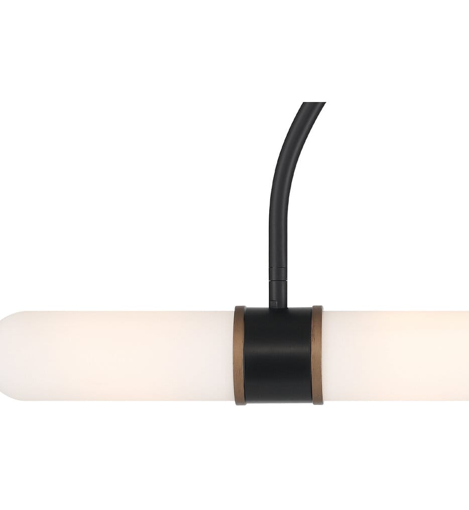 Crystorama - CAP-8514-MK-TG - Capsule 34.25" Semi-Flush Mount