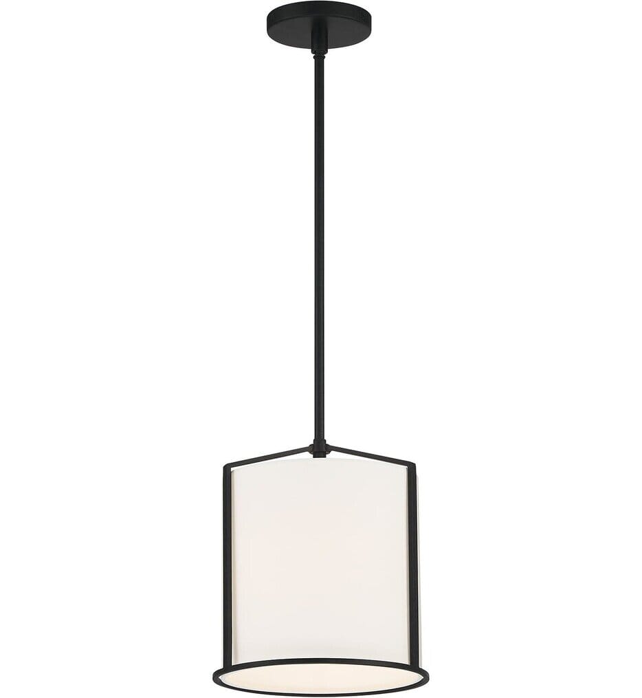 Crystorama - CAR-9201-BK - Carlyn 10" Pendant