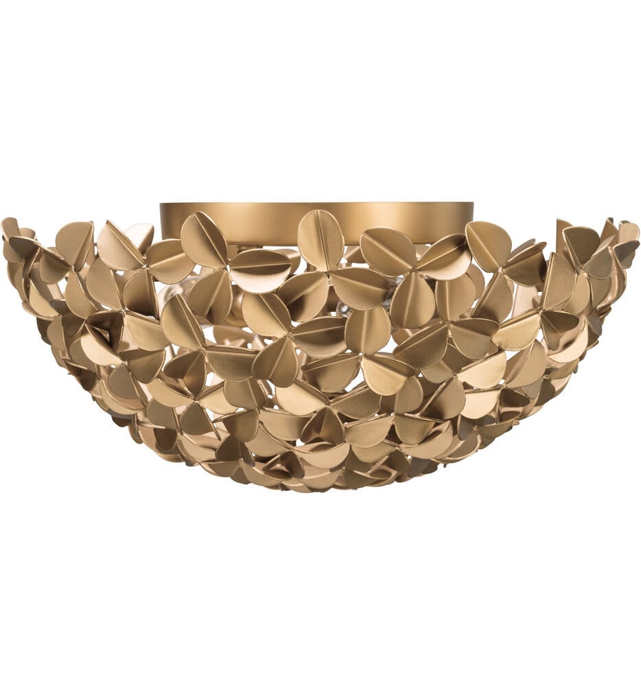Crystorama - COR-7100-SG - Cora 16-Inch Flush Mount