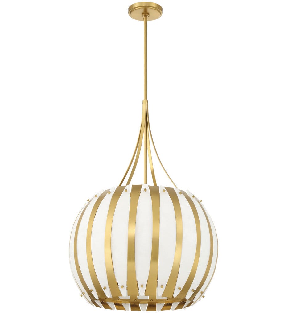 Crystorama - DRA-8003-LG - Daria 20.5-Inch Chandelier
