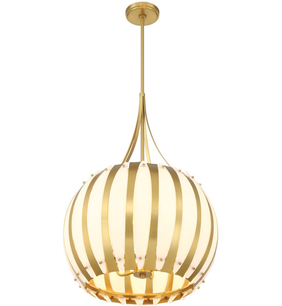 Crystorama - DRA-8003-LG - Daria 20.5-Inch Chandelier