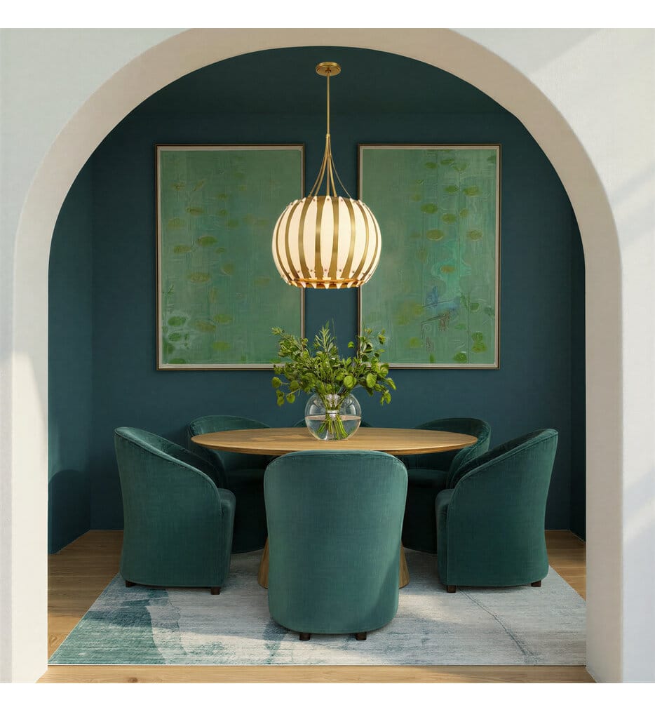 Crystorama - DRA-8003-LG - Daria 20.5-Inch Chandelier