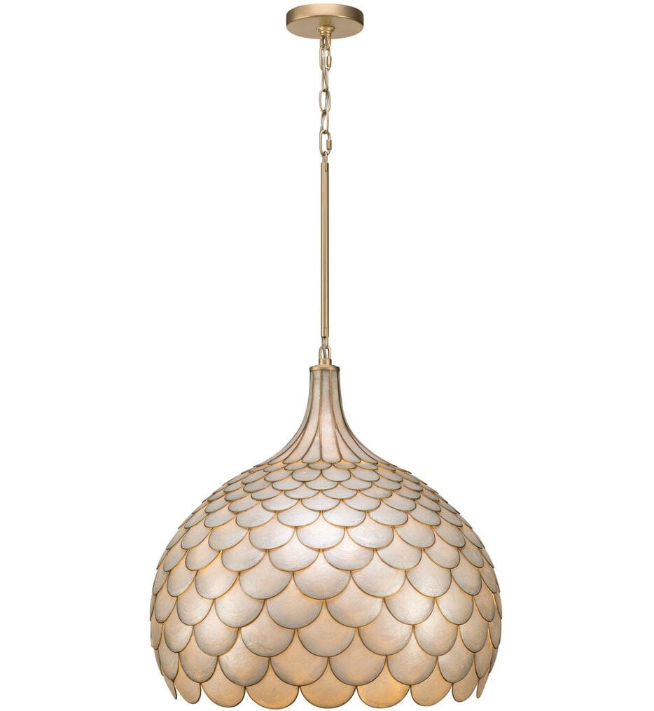 Crystorama - DRB-7005-SG - Darby 21-Inch Pendant