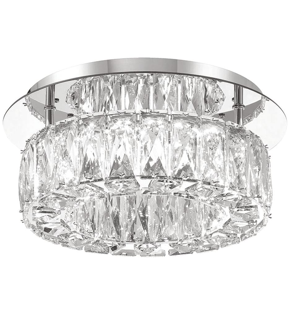 Crystorama - ED3551201CH - Kinsley 12" Flush Mount