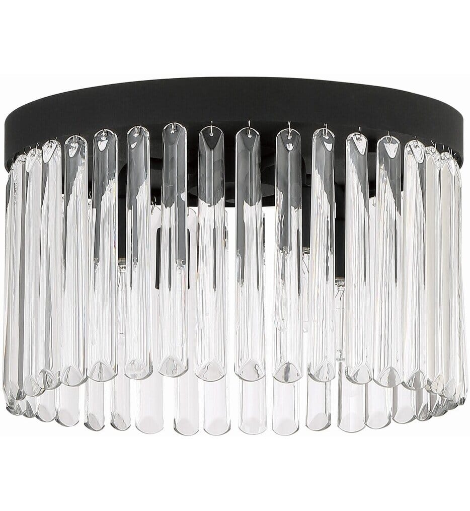 Crystorama - Emory 15" Flush Mount