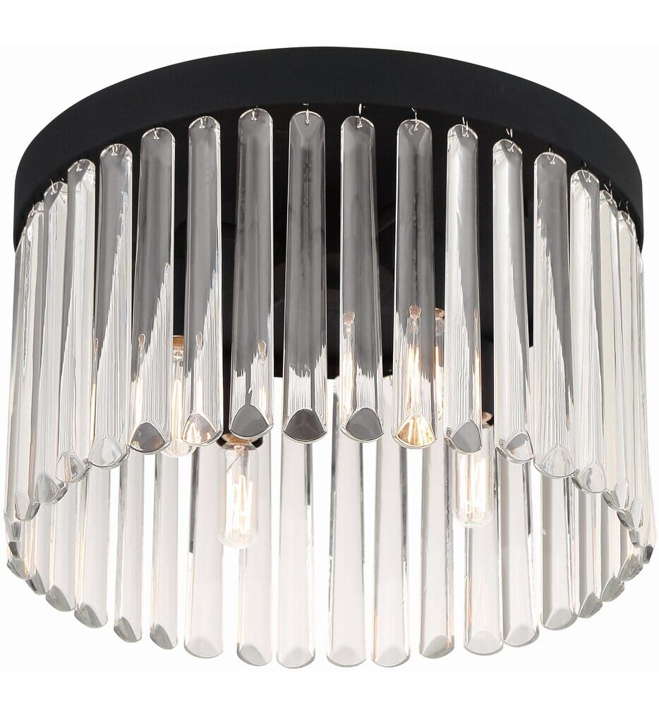 Crystorama - Emory 15" Flush Mount