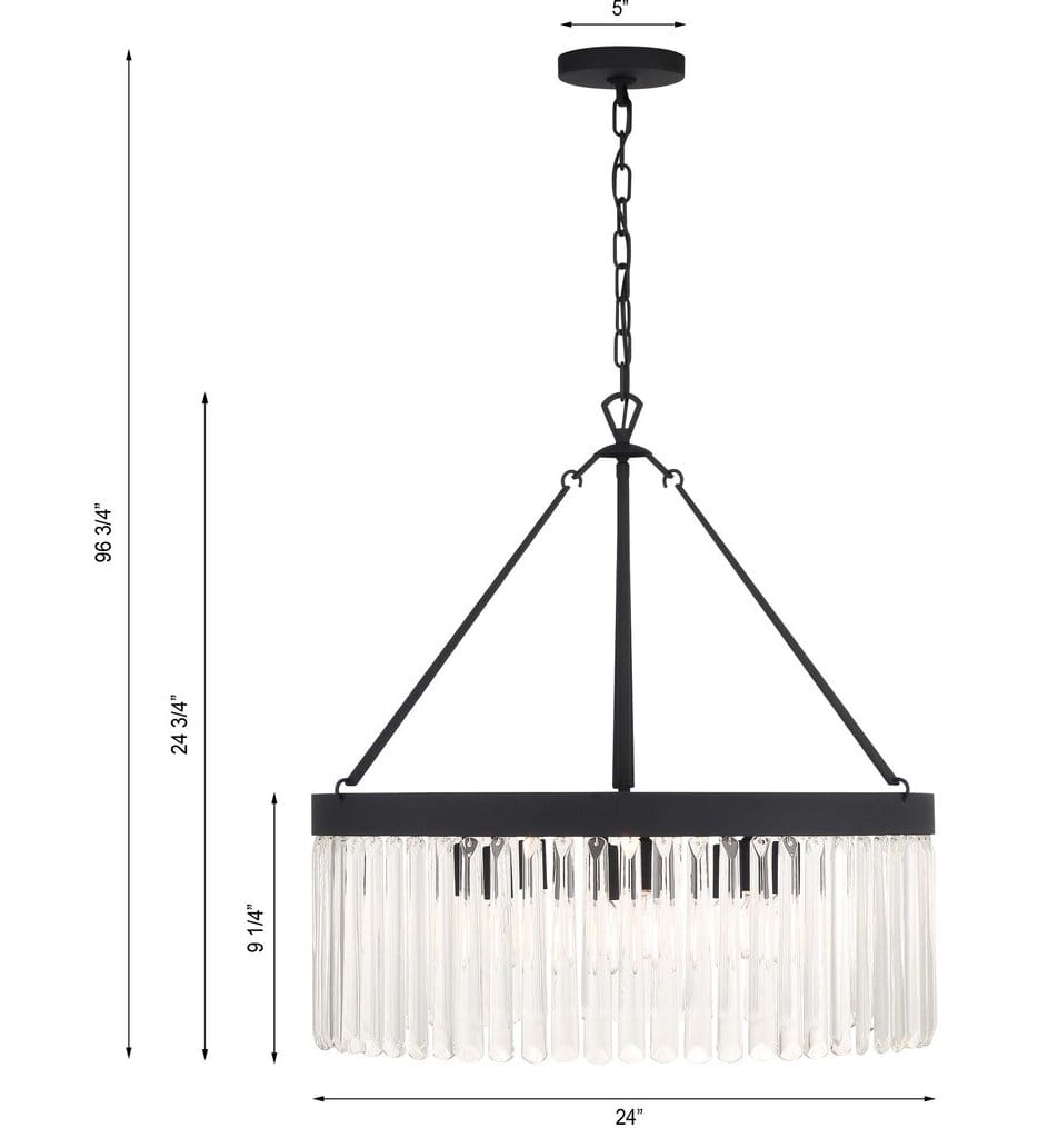 Crystorama - Emory 24" Chandelier