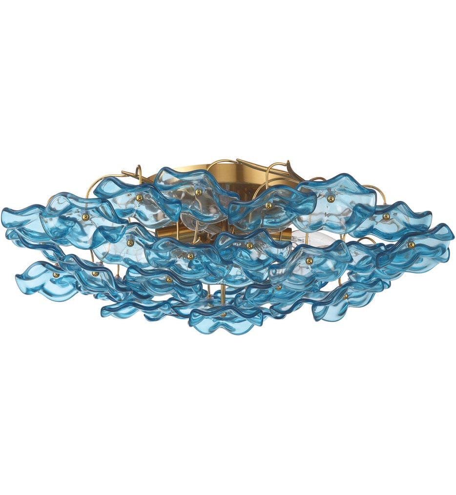 Crystorama - Esme 22.5-Inch Semi-Flush Mount