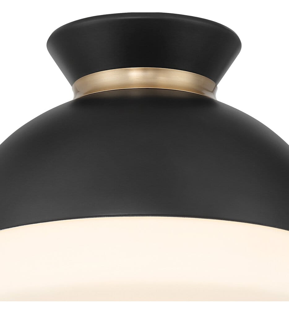 Crystorama - Gidget 10.25" Flush Mount