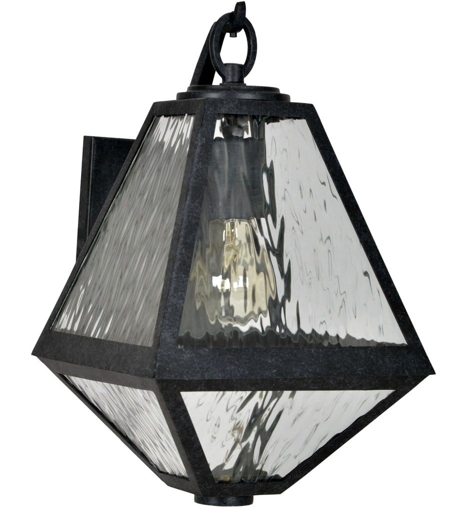 Crystorama - Glacier 12.75" Outdoor Wall Sconce