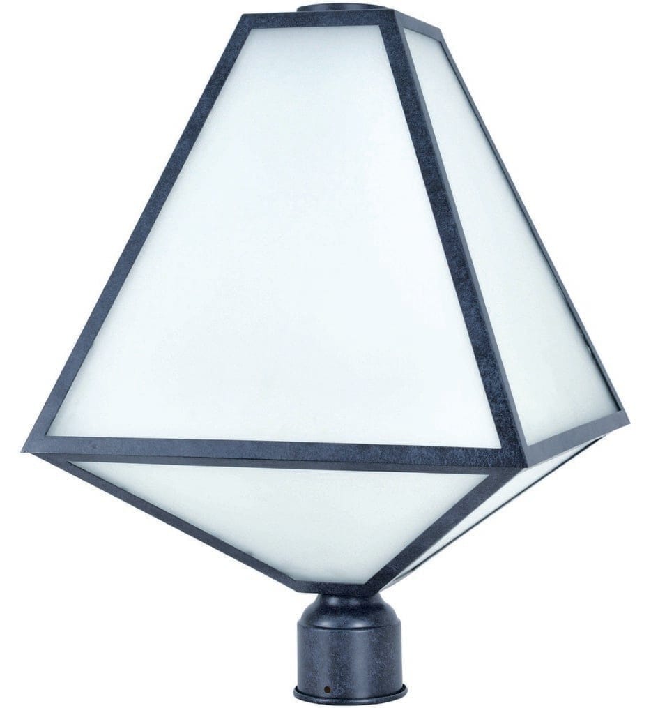 Crystorama - Glacier 14" Outdoor Post Light