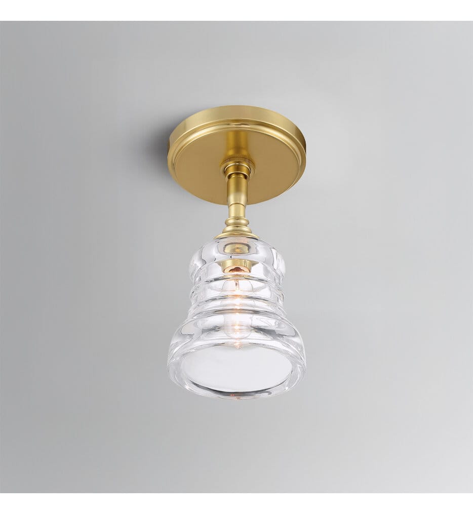 Crystorama - Gregory 5" Semi-Flush Mount
