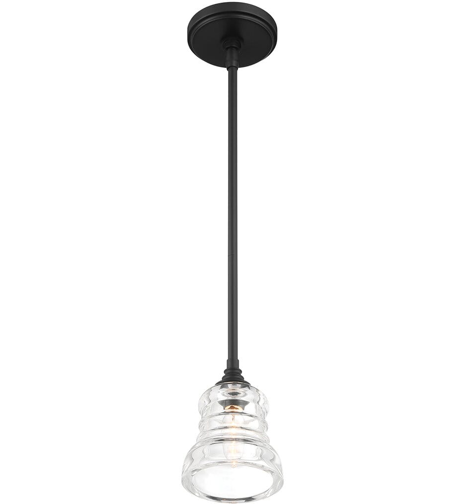 Crystorama - GRG-1040-MK - Gregory 5" Pendant