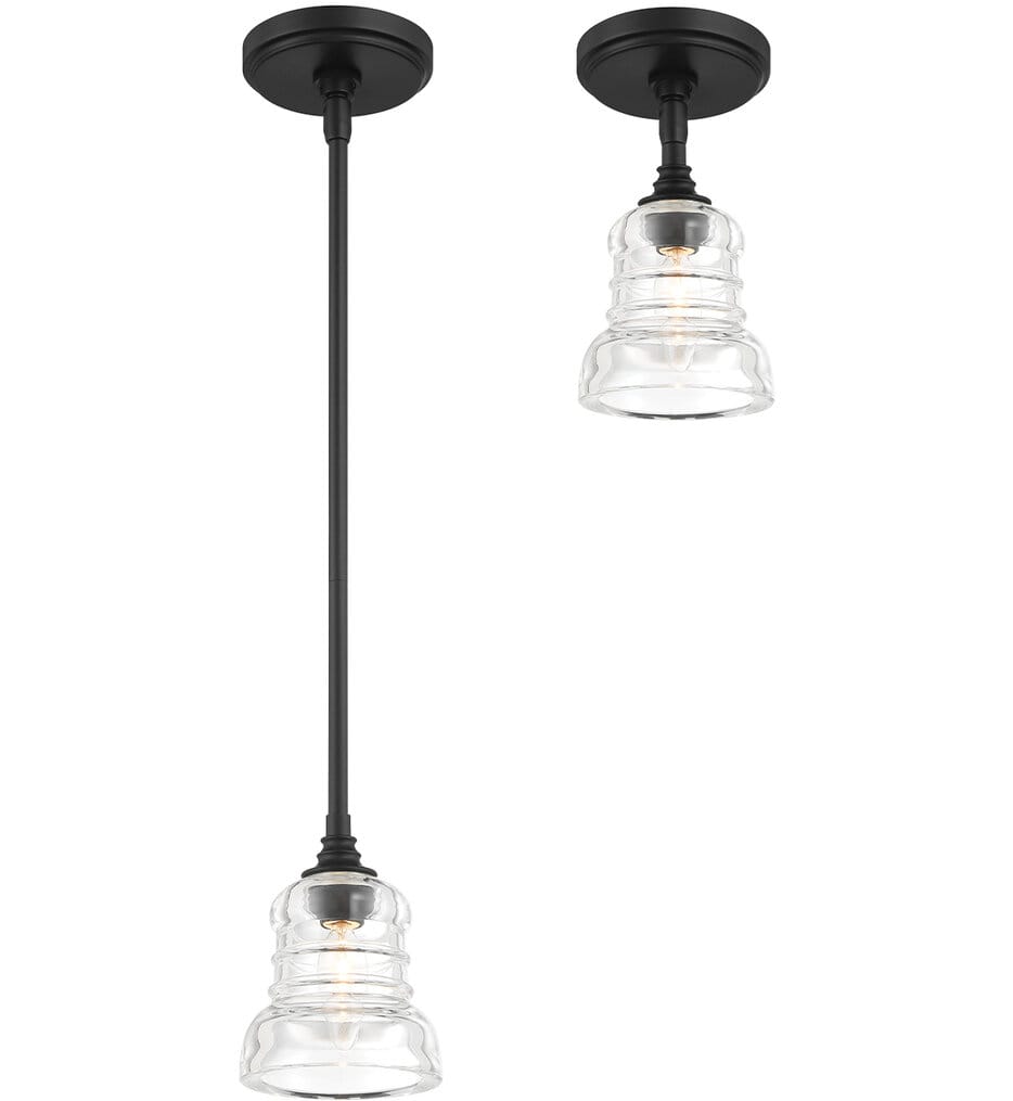 Crystorama - GRG-1040-MK - Gregory 5" Pendant