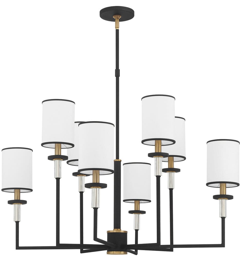 Crystorama - Hatfield 33.25" Chandelier