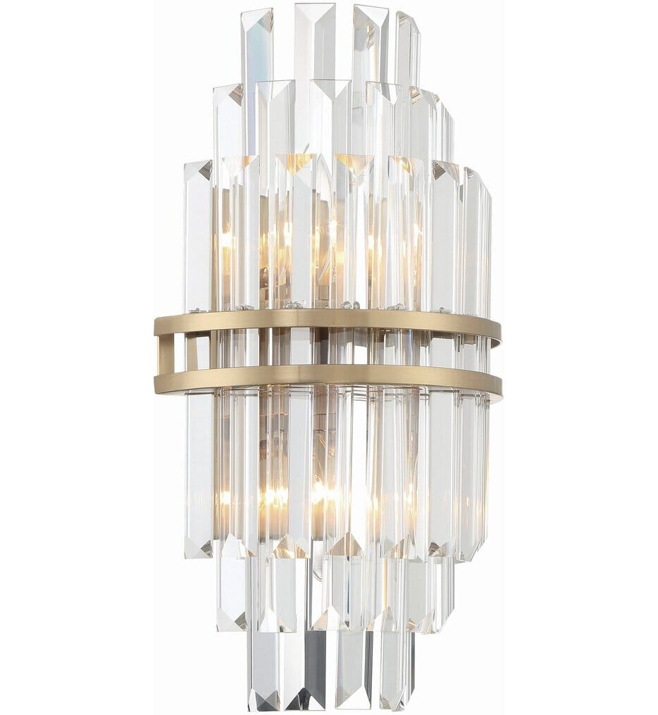 Crystorama - Hayes 14.25" Wall Sconce