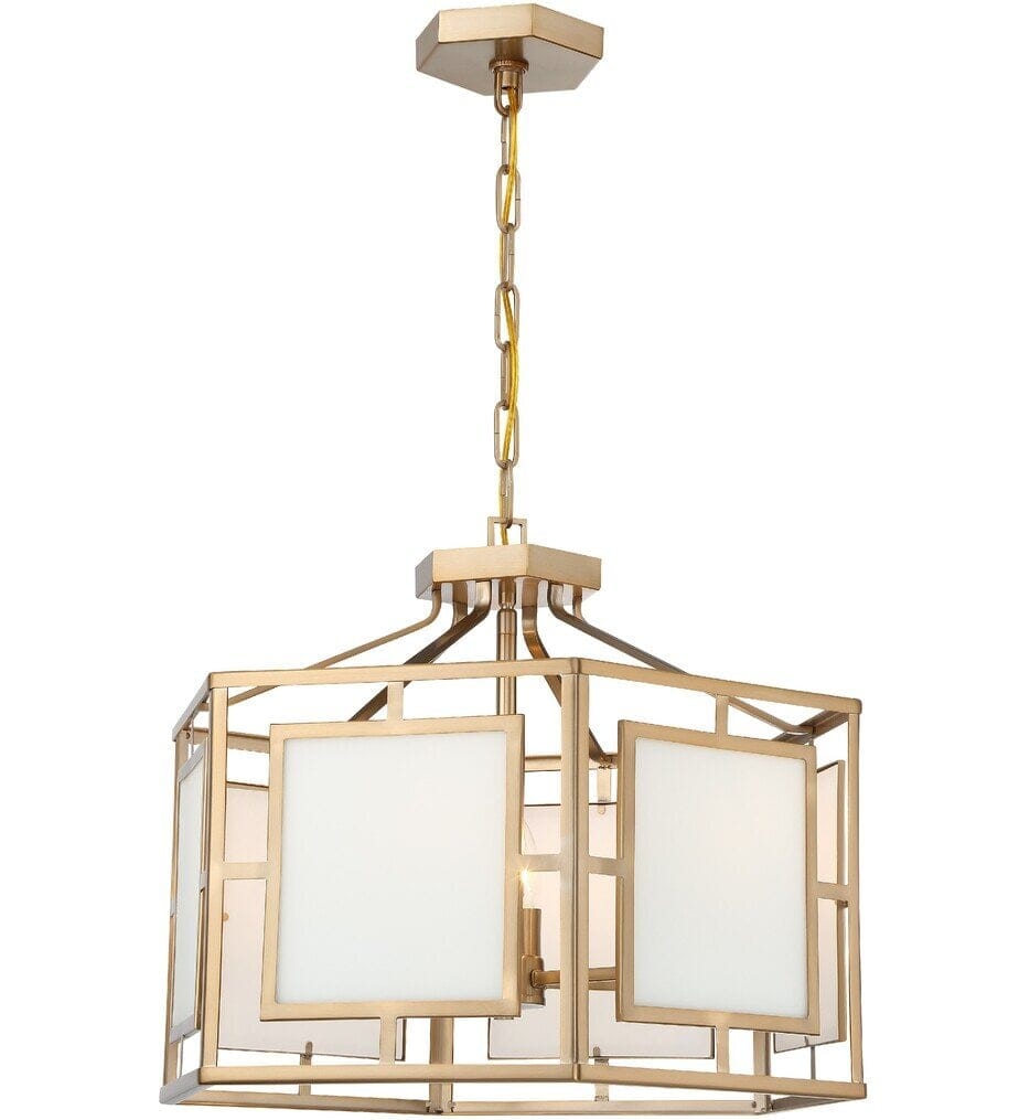 Crystorama - HIL-995-VG - Hillcrest 22" Chandelier