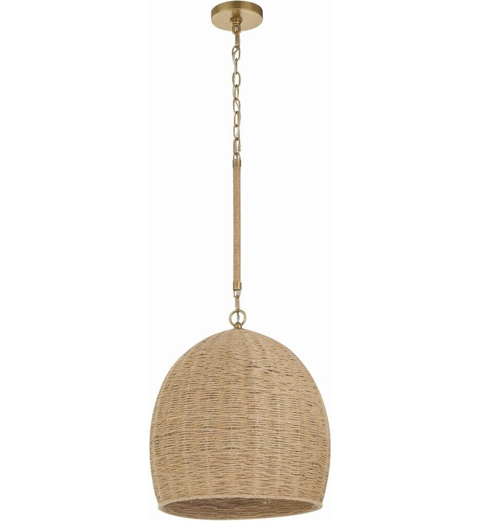 Crystorama - JAC-10500-SG - Jace 15" Pendant