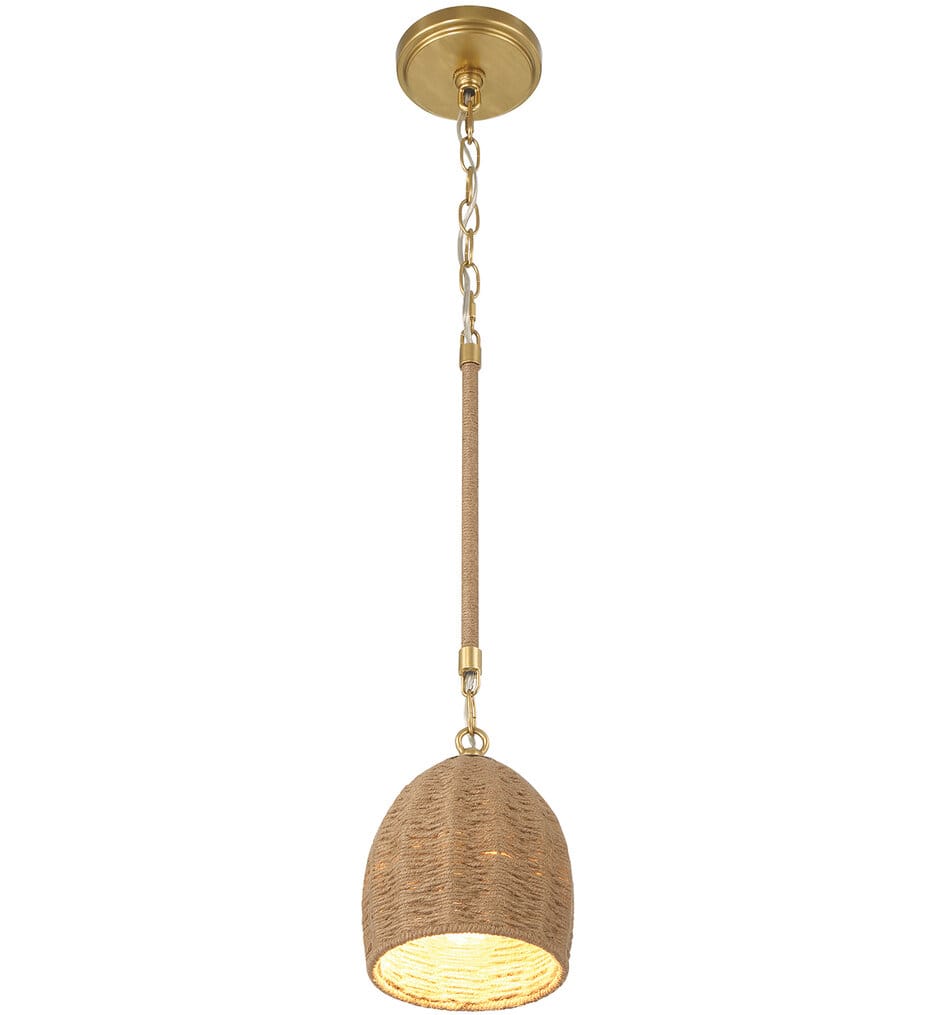 Crystorama - JAC-10502-SG - Jace 6" Pendant