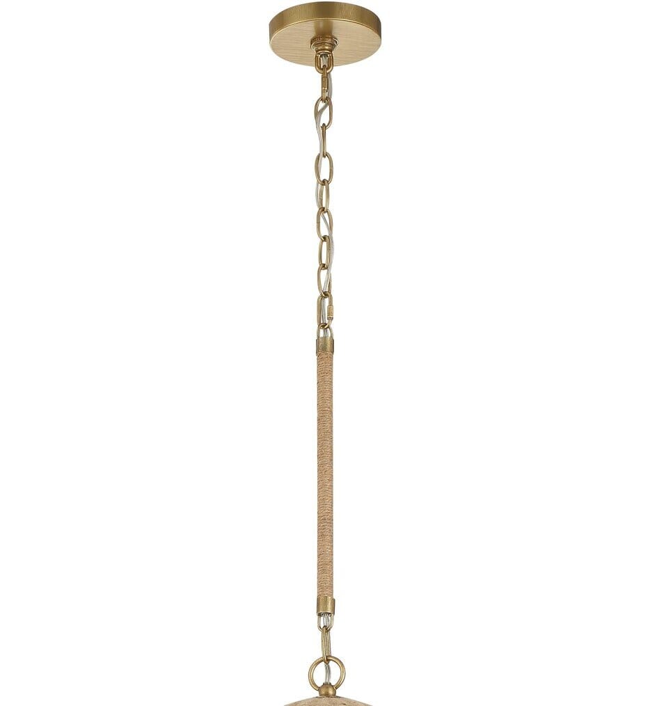 Crystorama - JAC-10503-SG - Jace 20" Pendant