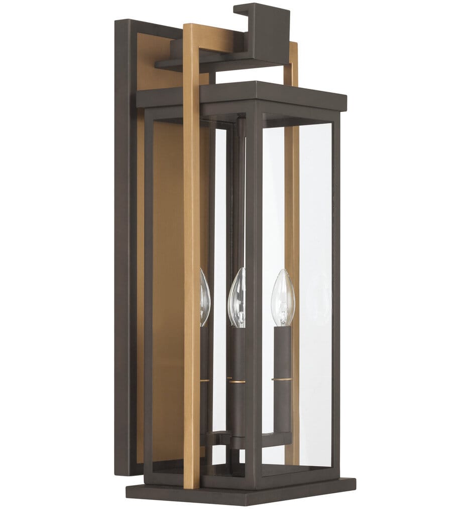 Crystorama - LDL-904-TZ-TG - Lendel 24-Inch Outdoor Wall Sconce
