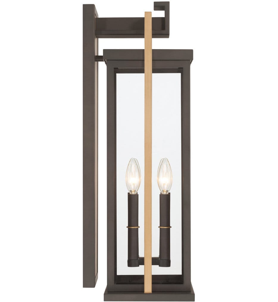 Crystorama - LDL-904-TZ-TG - Lendel 24-Inch Outdoor Wall Sconce