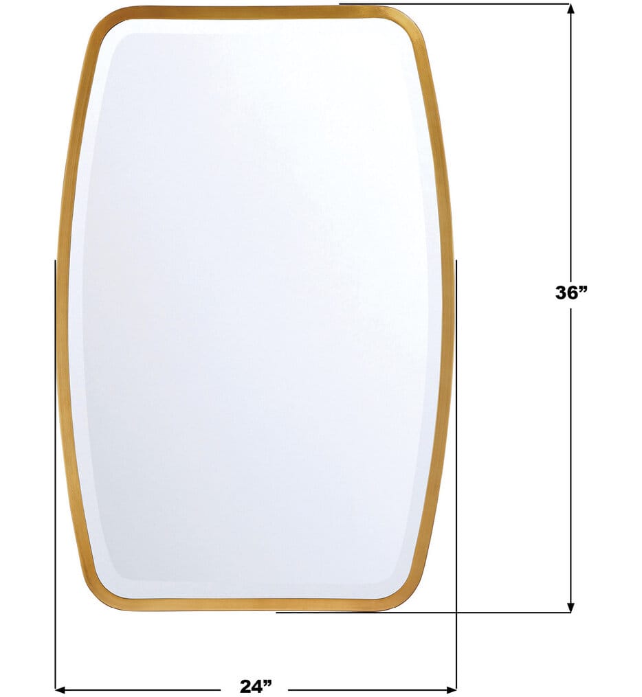Crystorama - Lindee 36" Mirror