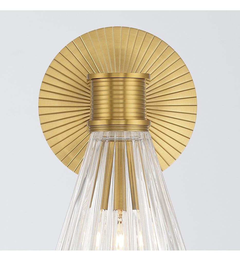Crystorama - Lotus 9.5-Inch Wall Sconce