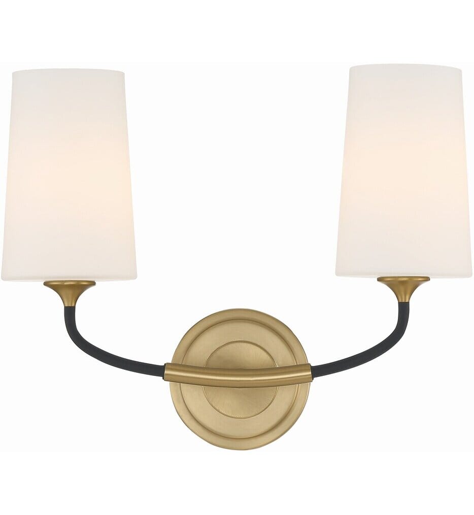 Crystorama - NIL-70012-BF-MG - Niles 15" Wall Sconce