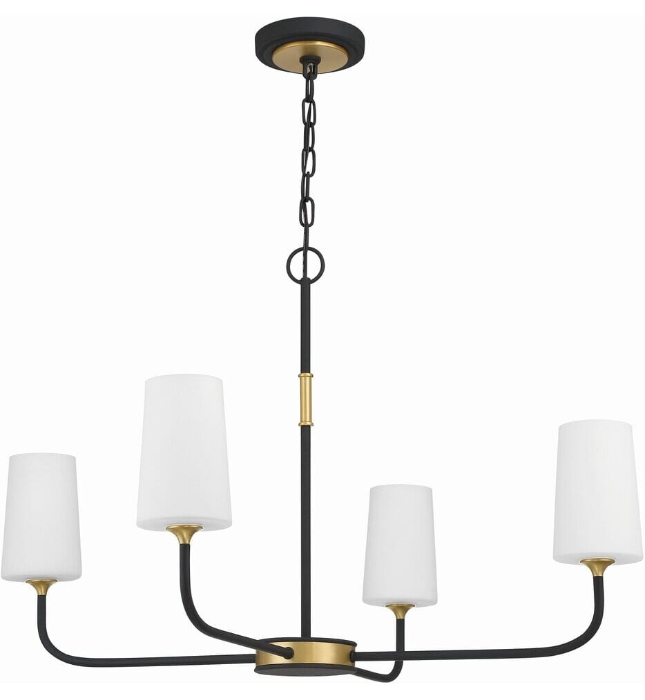 Crystorama - NIL-70015-BF-MG - Niles 34" Chandelier
