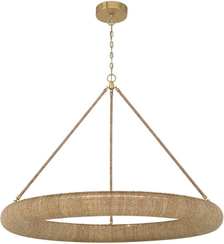 Crystorama - OAK-7539-SG - Oakley 48-Inch Chandelier