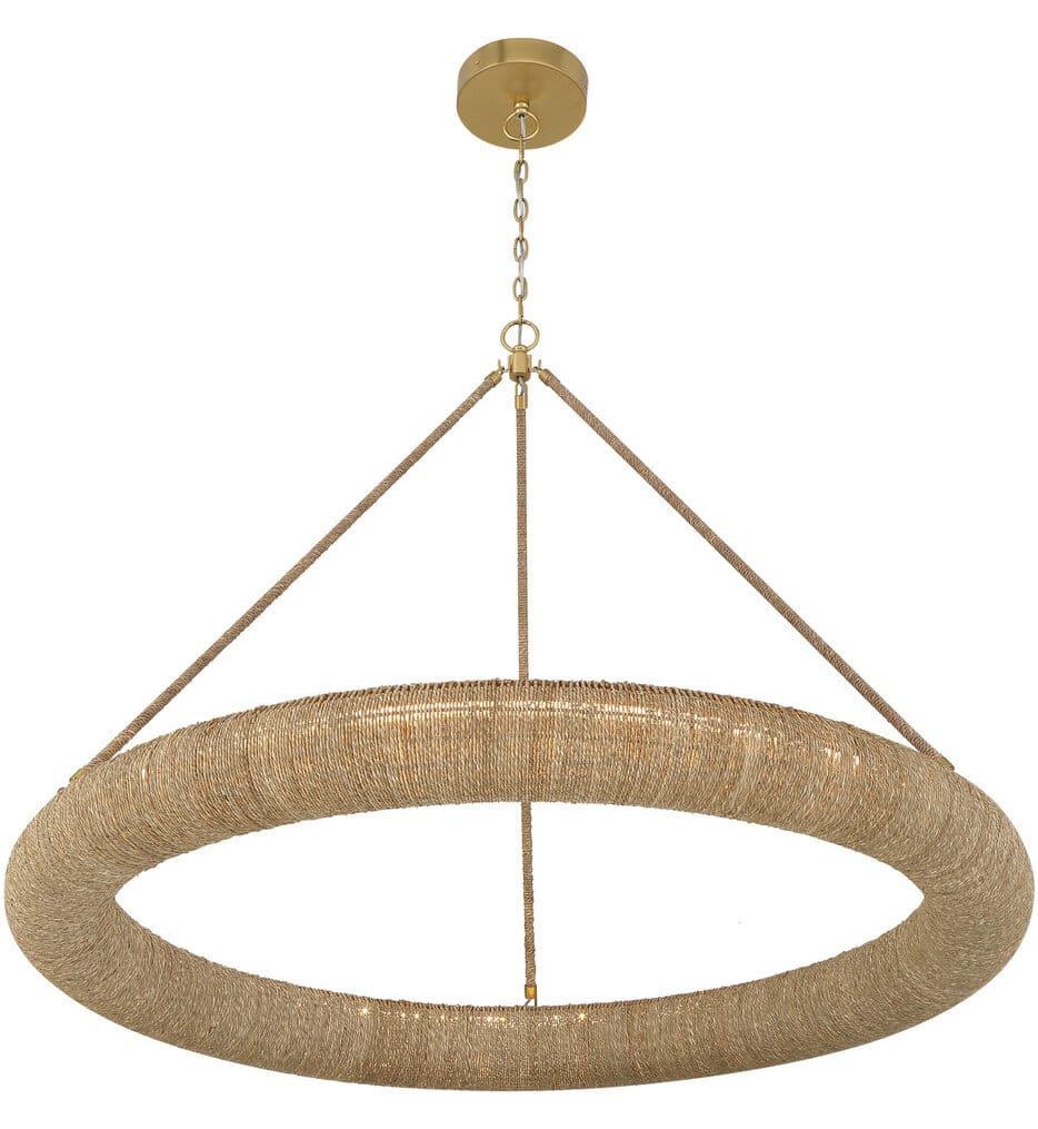 Crystorama - OAK-7539-SG - Oakley 48-Inch Chandelier