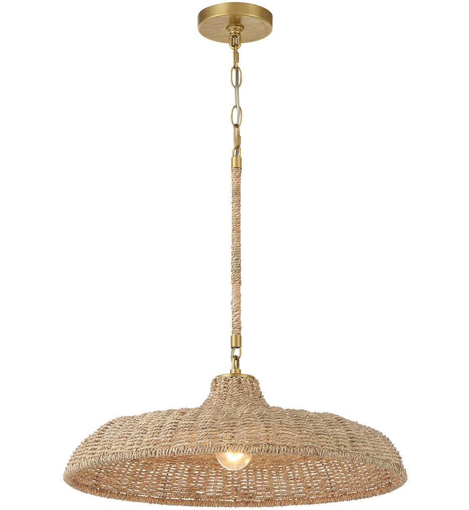 Crystorama - ODS-7801-SG - Odessa 20.5" Pendant