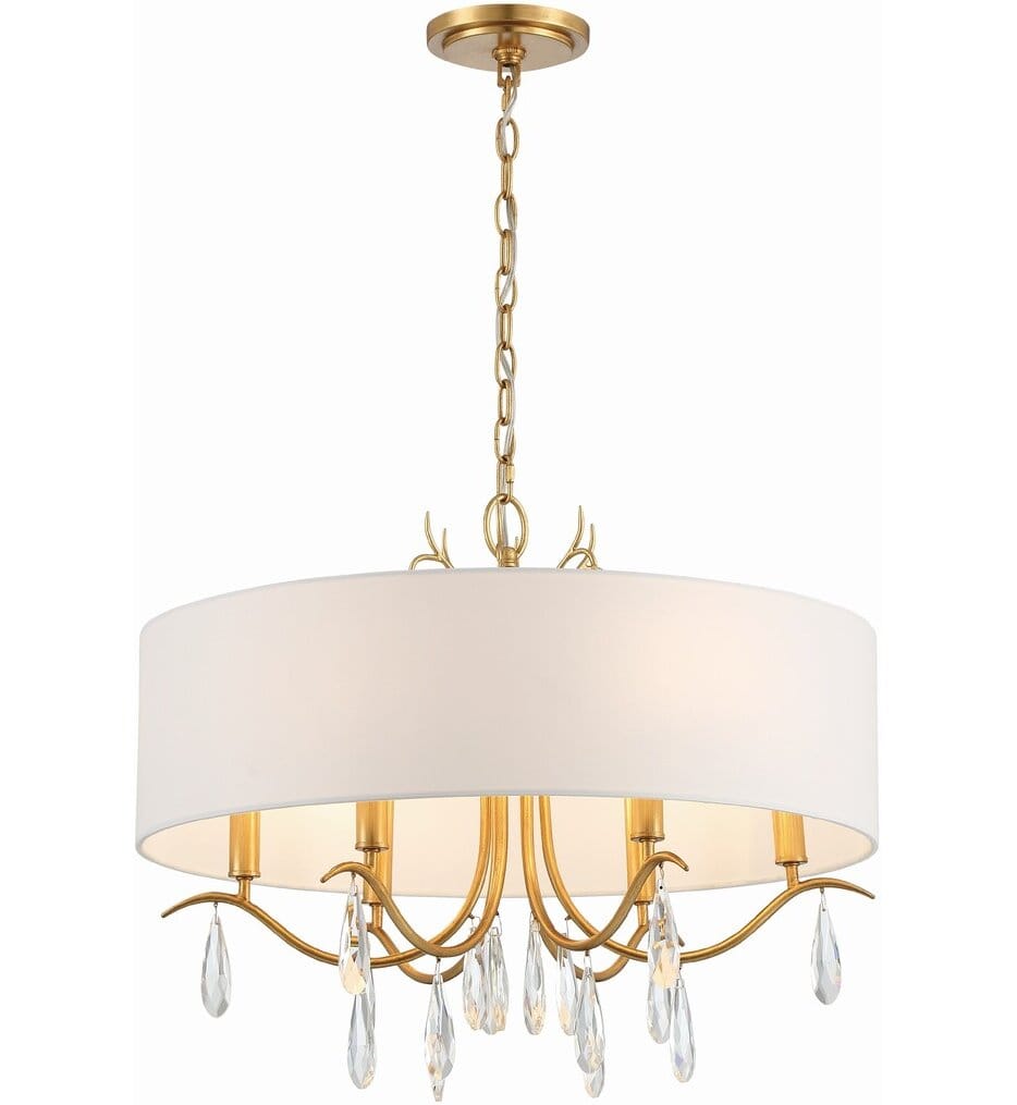 Crystorama - ROL-18806-GA - Rollins 24" Chandelier