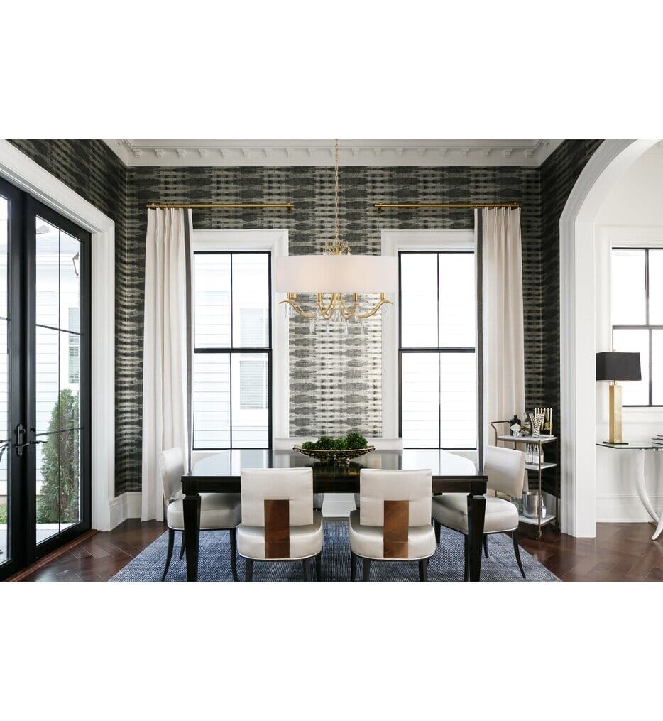 Crystorama - ROL-18808-GA - Rollins 32" Chandelier