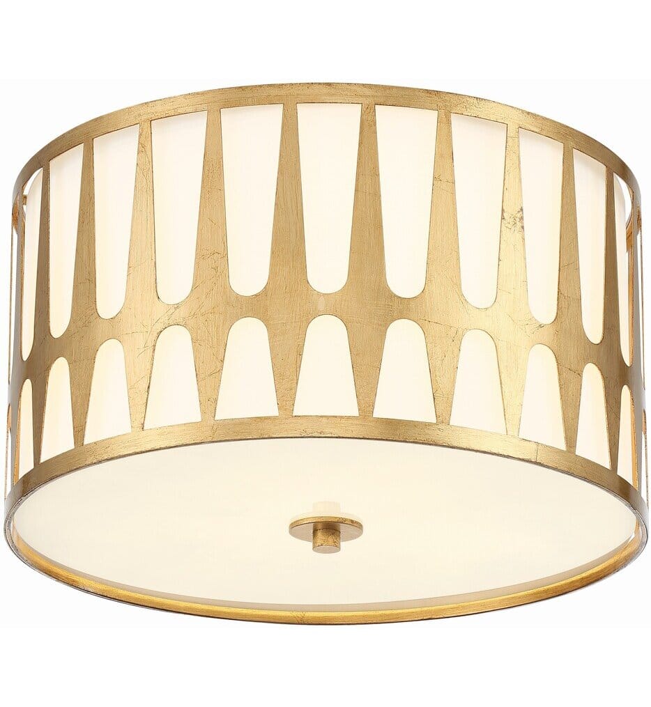 Crystorama - Royston 18" Flush Mount