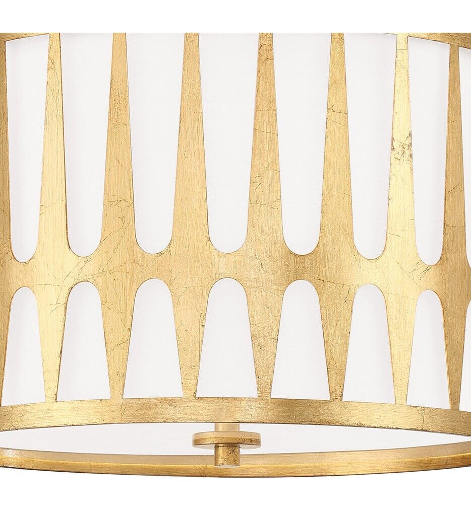 Crystorama - Royston 18" Flush Mount