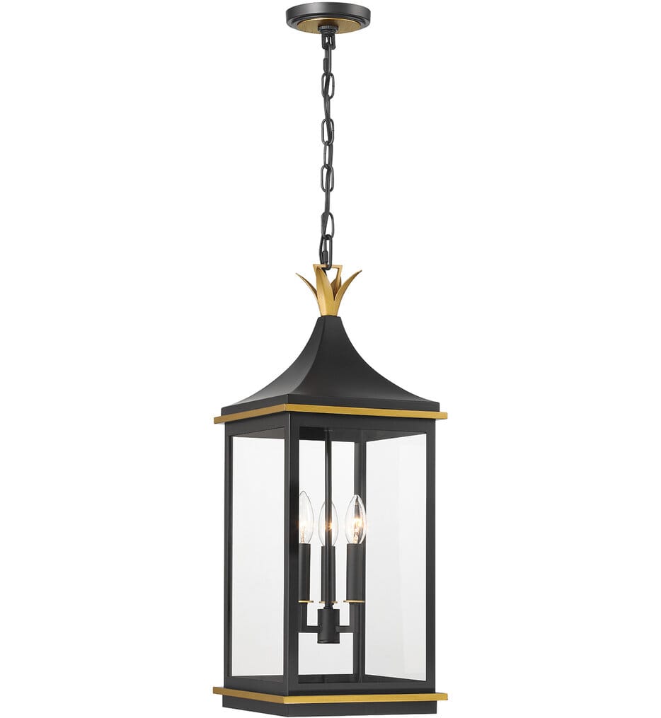 Crystorama - SIM-805-MK-TG - Simpson 10" Outdoor Pendant