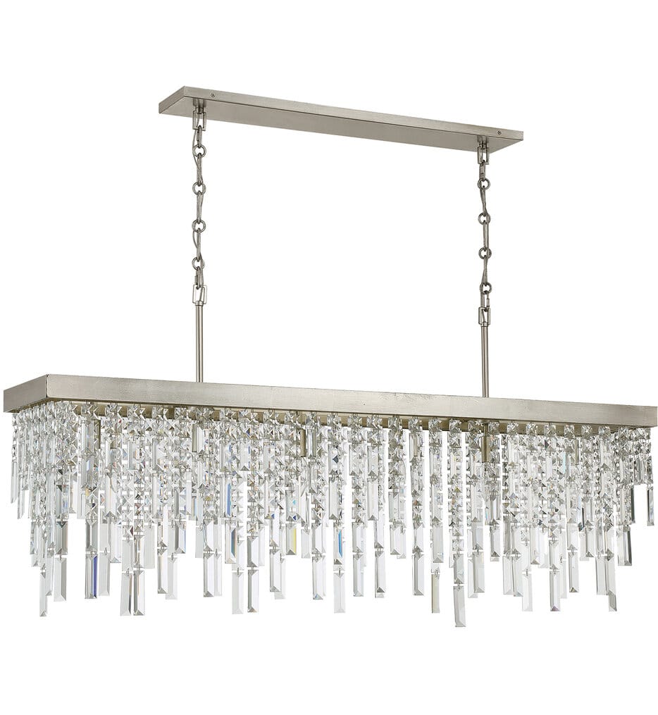 Crystorama - WIN-217-SA-CL-MWP - Winfield 49" Chandelier