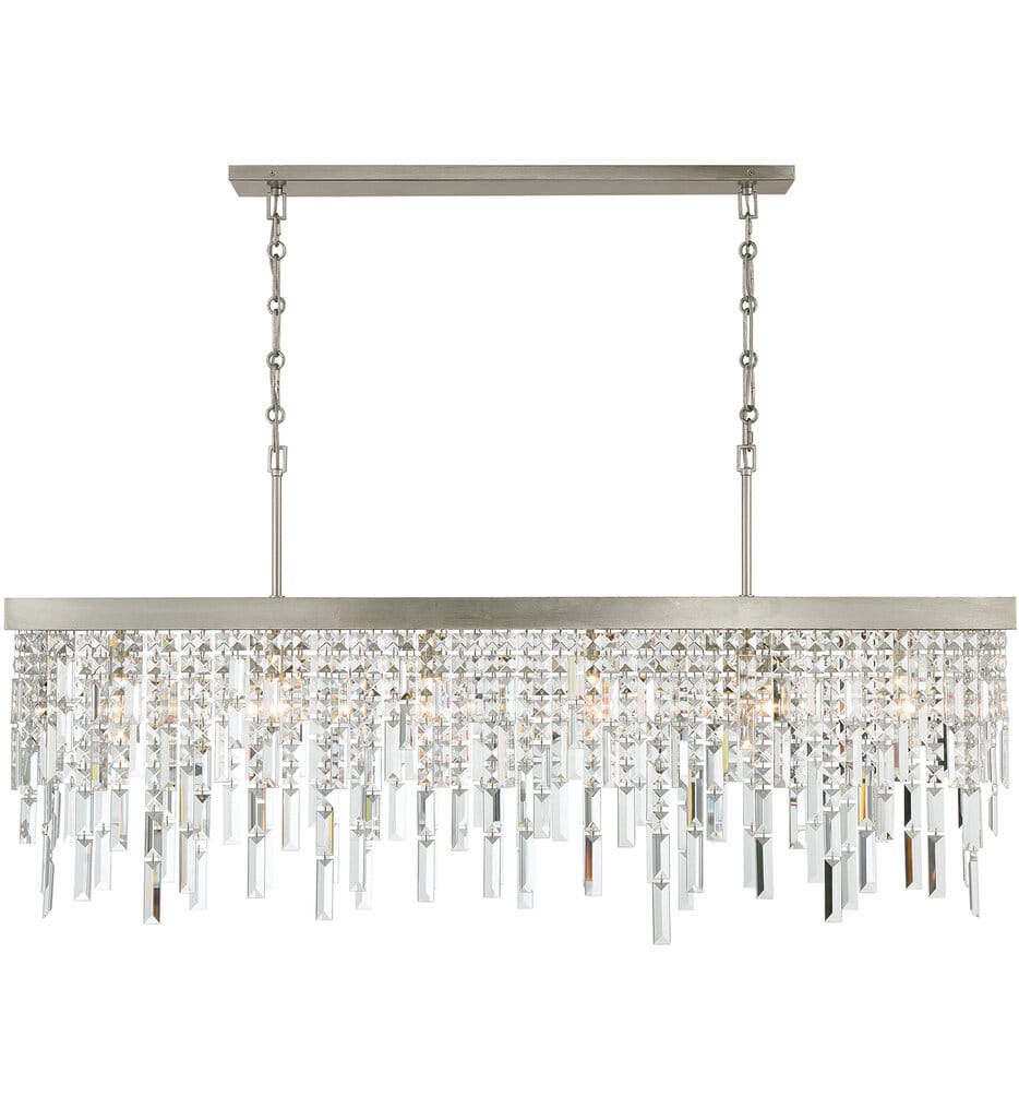 Crystorama - WIN-217-SA-CL-MWP - Winfield 49" Chandelier