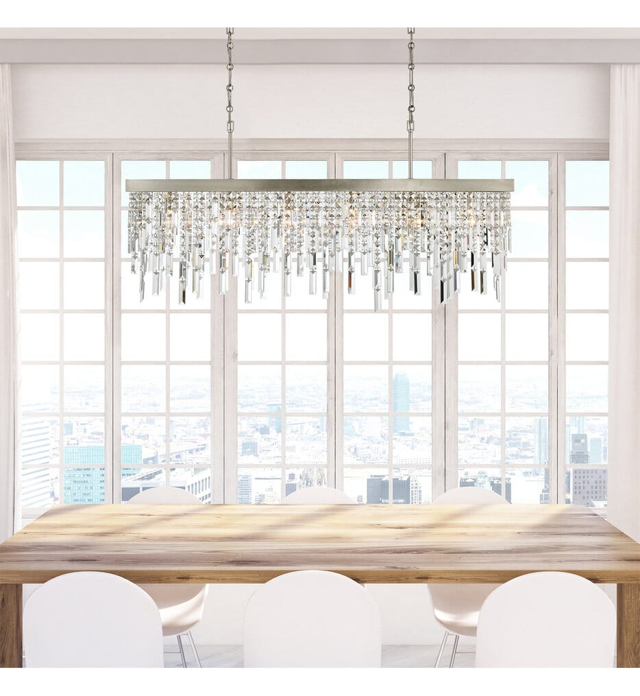 Crystorama - WIN-217-SA-CL-MWP - Winfield 49" Chandelier