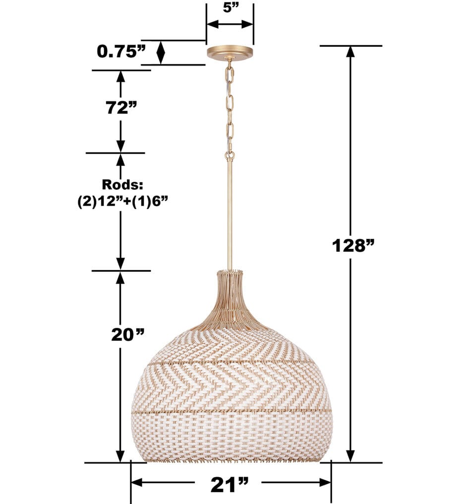 Crystorama - ZAN-9005-SG - Zanzibar 21" Chandelier