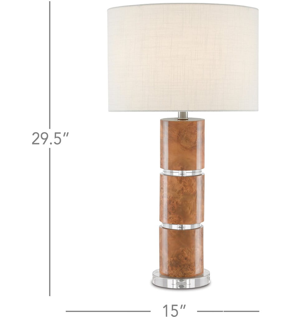 Currey & Company - 6000-0679 - Birdseye 29.5" Table Lamp