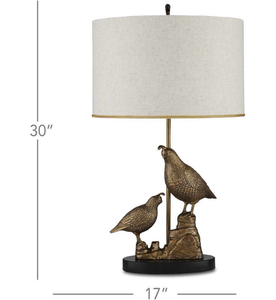 Currey & Company - 6000-0886 - Codorniz 30" Table Lamp