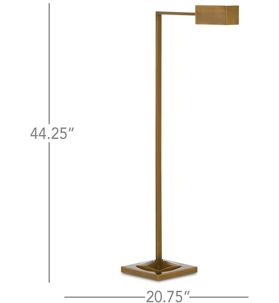 Currey & Company - Ruxley 44.25" Floor Lamp